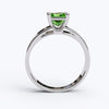 varitsa-jewellers - Solitaire Gold Engagement with 1ct Princess Cut Emerald - 01SG05E